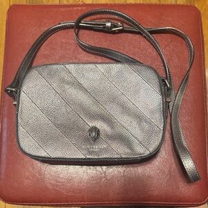 Silver Crossbody Bag